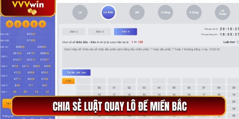 Xổ Số Miền Bắc - Cơ Hội “Trúng Số” Lớn Cho Hội Viên VVVwin 2 Chia sẻ luật quay lô đề miền Bắc